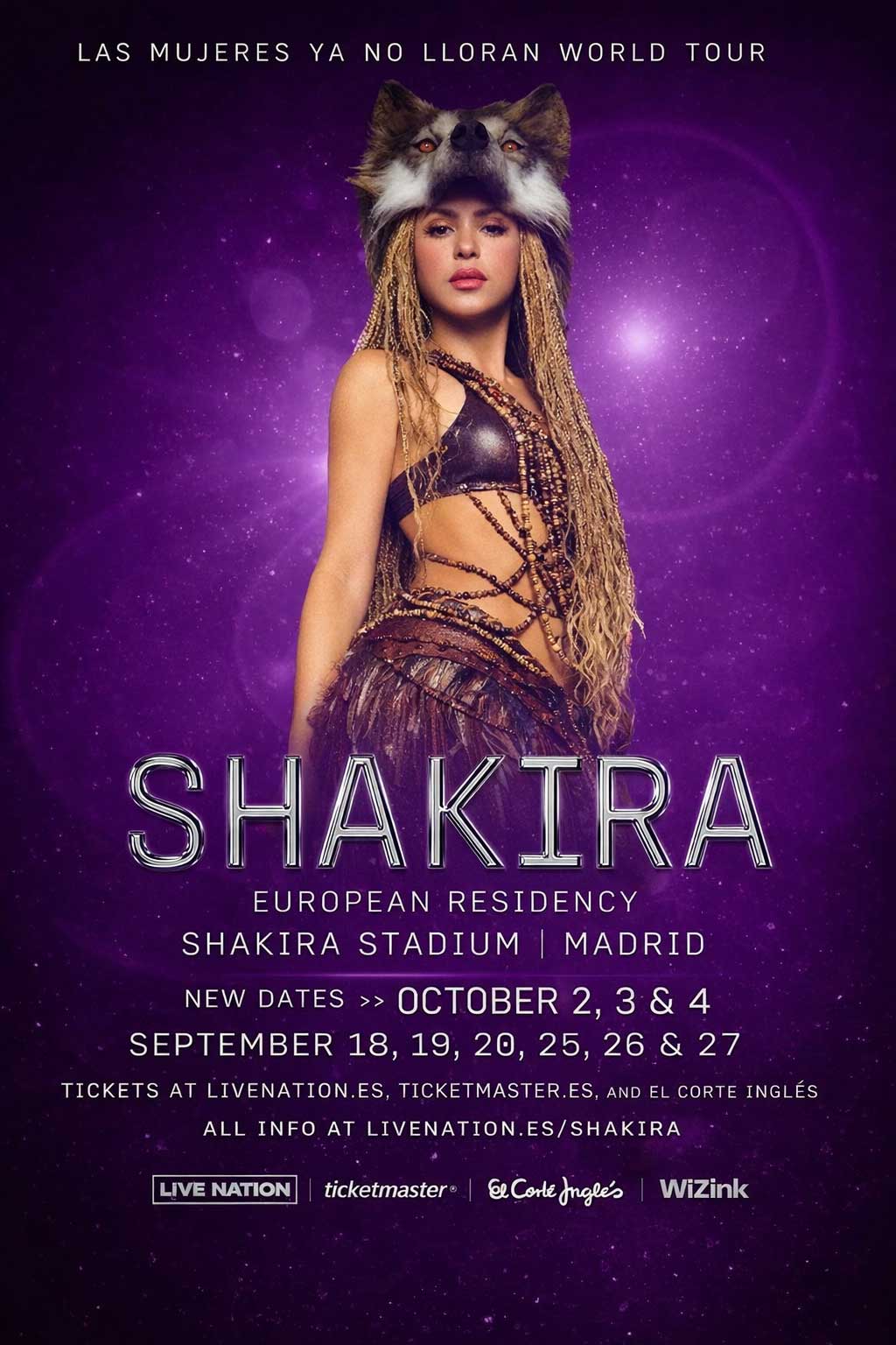 Concierto Shakira Madrid